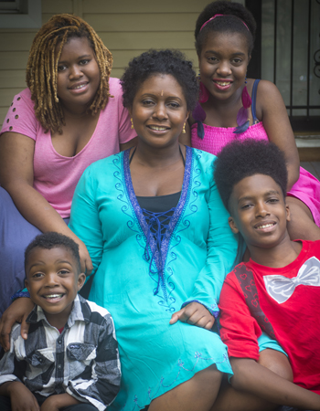 Aziza, Single Mom, Survivor